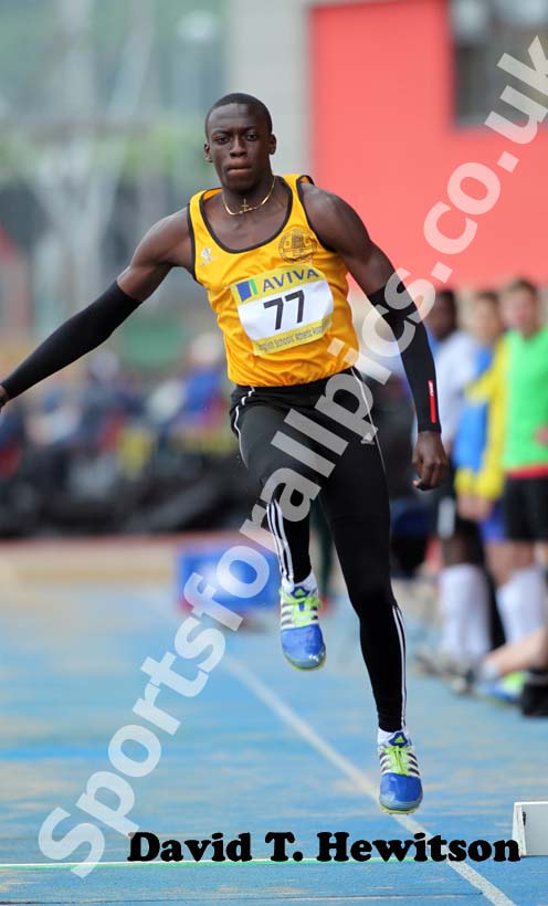 Stefan Amokwandoh, triple jump.